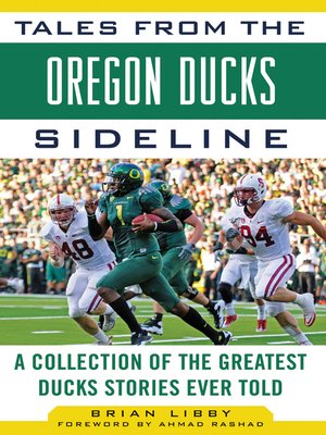 cover image of Tales from the Oregon Ducks Sideline